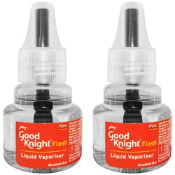 Godrej New Good Night Liquid Vapouriser Fits for All Machines(2 Refills Only-45m