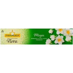 Mangaldeep Mogra Long Lasting Fragrance Flora Agarbattis-115gm