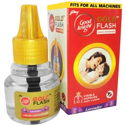 Godrej Good Knight Gold Flash Lavender Liquid Vapouriser-45ml Refill Only