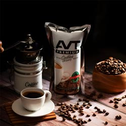 AVT Premium Rich Coffee with Chicory Roast & Ground Blend-100gm Pouch