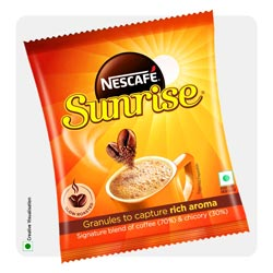 Nescafe Sunrise Slow Roasted Coffee Chicory Blend Pouch (2.1gm*12Pcs/3PCS FREE)