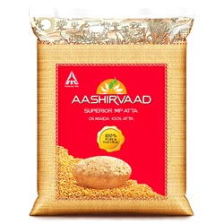 Aashirvaad Superior MP Atta 0% Maida 100% Atta Pouch