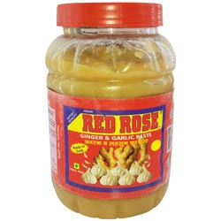 Red Rose Superior Quality Ginger Garlic Paste-500gm Jar