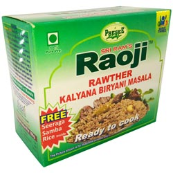 Raoji Rawther Kalyana Biriyani Masala(FREE Seeraga Samba Rice-450gm)