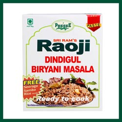 Raoji Dindigul Biryani Masala Paste(FREE Seeraga Samba Rice-450gm Carton)