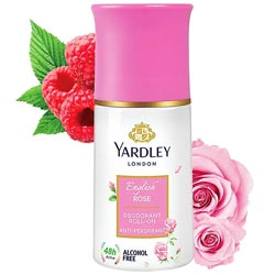 Yardley London English Rose Anti Perspirant Alcohol Free Deodorant Roll on-50ml