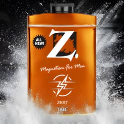 Z Zest Talc Magnetism for Men,Luxurious Tal-100gm