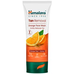 Himalaya Tan Removal Orange Face Wash with Orange Peel & Honey