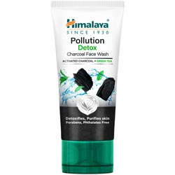 Himalaya Pollution Detox Charcoal Face Wash with Green Tea