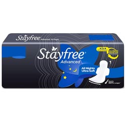 Stayfree Advanced All nights Ultra soft Sanitary Pads Nearly 40% Longer-XXL/7pad