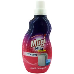 BUY 1 GET 1 FREE Mugi Mila Matic Liquid Detergent Top Load(1000ml + 1000ml) Jar