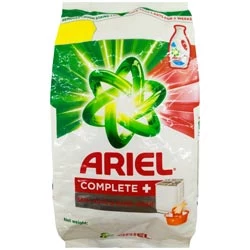 Ariel Complete Plus Detergent for Semi Auto & Handwash(1Kg +500gm FREE/Pouch)