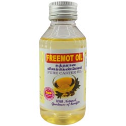 Freemot Oil GMP Certified Pure Caster Oil with Natural Goodness of Benefits-100m