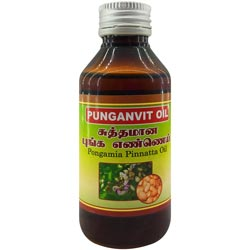 Sathyam PURE Pongamia Pinnatta Oil,Iluppai Oil,Punganvit Oil-100ml Bottle