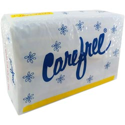 Carefree Sanitary pads with Belt & Disposal Bags(21 Units Total Items)-EXTRA LAR