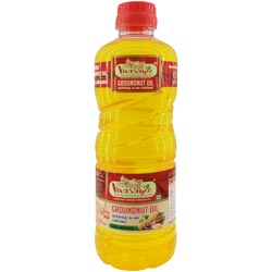 Vivasayee Unrefined Wooden Pressed 100% Natural Groundnut Oil-500ml Pet Bottle