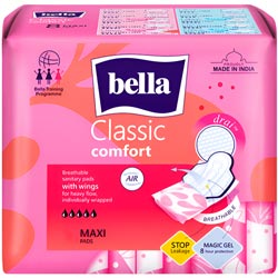 BUY 2 GET 1 FREE Bella Classic Comfort Pads-Regular/L/235mm(ULTIMATE SAVER)