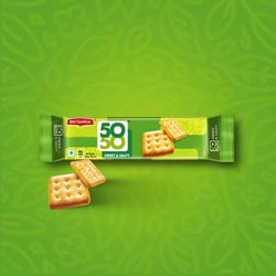 Britannia 50-50 Classic Sweet & Salty Biscuits-Pack