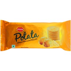 PRAN Potato Cheese Flavoured Biscuits-30gm Pouch