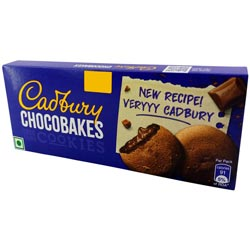 Cadbury Chocobakes New Recipe Centre Filled Biscuits-18gm carton