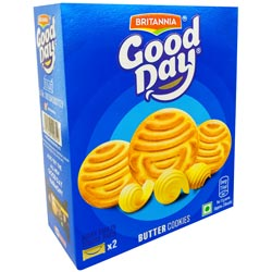 Britannia Good Day Buttet Cookies-3N*83.33gm=250gm Carton