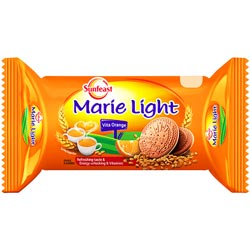 Sunfeast Marie Light Vita Orange Biscuits with Vitamins A,B,D-Pouch