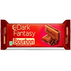 Sunfeast Dark Fantasy Bourbon with Classic Chocolate Biscuits-Pouch