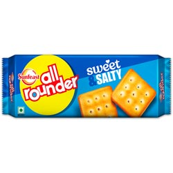 Sunfeast All Rounder Sweet & Salty Biscuits-57gm Pouch