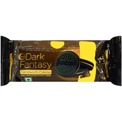 Sunfeast Dark Fantasy Sandwich Choco Creme Biscuits-41.5gm Pouch