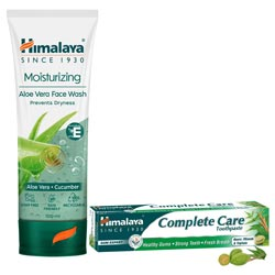 Himalaya Moisturizing Aloe Vera Face Wash(40gm Toothpaste FREE)100ml