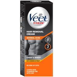 Veet Men Chest & Body Hair Removal Cream for Normal Skin-30gm