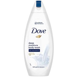 Dove Deep Moisture Body Wash,24h Moisturised Skin,100% Gentle Cleansers-250ml