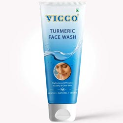 Vicco Turmeric Face Wash for fights against Acne & Pimples-70gm(33% MEGA SAVER)