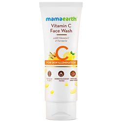 Mamaearth Vitamin C Face Wash with Turmeric for Skin Illumination-50ml(WOW OFFER