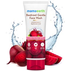 Mamaearth Beetroot Gentle Face Wash for Hydrated Pink Glow-100ml