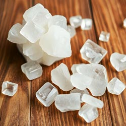 White Transparent Very Small Same size Rock Candy Cubes(Kalkandu)