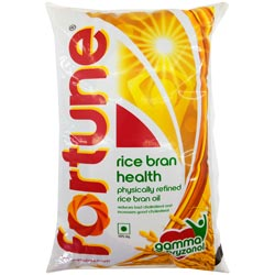 Fortune Rice Bran Health Physically Refined Oil-910gm/1L Pouch