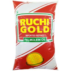 Ruchi Gold Imported Refined Palmolein Oil-850gm Pouch