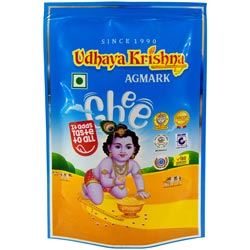 UdhayaKrishna AGMARK Pure Ghee-50ml Pouch