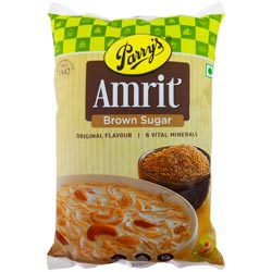 Parry's Amrit Brown Sugar Original Flavour with 6 Vital Minerals-500gm Pouch