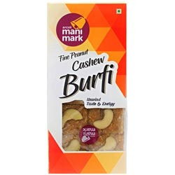 Arcot Mani Mark Taste & Energy Fine Peanut Cashew Burfi Bars-100gm Pouch