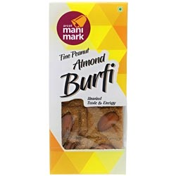 Arcot Mani Mark Taste & Energy Fine Peanut Almond Burfi Bars-100gm Pouch