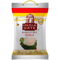 India Gate Basmati Rice Select-(1Kg + 200gm FREE) Pouch