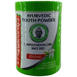 KP Namboodiri's Ayurvedic Tooth Powder Strong Flavour with Complete Care-15gm Ti