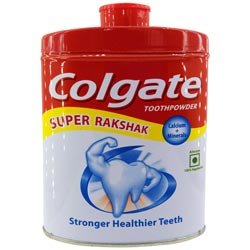 Colgate 100% Vegetarian Tooth Powder for Stronger Healthier teeth-Tin