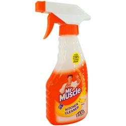 Mr Muscle Kitchen Cleaner Liquid Kills 99.9% of Germs LEMON Flavour-200ml Bottle