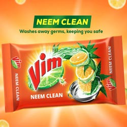 BUY 4 GET 1 FREE Vim Extra Dish Wash Bar(800gm+200gm BAR FREE)