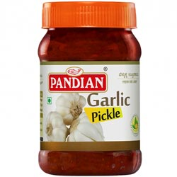 Pandian Healthy & Spicy Garlic(Poondu) Pickle-Bottle