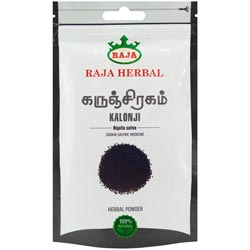 Raja Kalonji(Karunjeeragam)Herbal Powder,Siddha Sastric Medicine-50gm Pouch