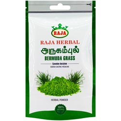 Raja Bermuda Grass(Arugampul) Herbal Powder,Siddha Sastric Medicine-50gm Pouch